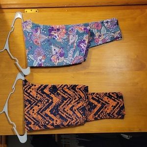 Printed Lularoe Leggings TC2